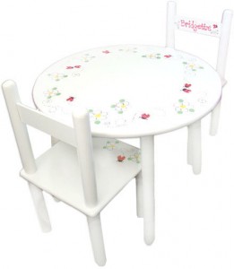 kids table and chairs