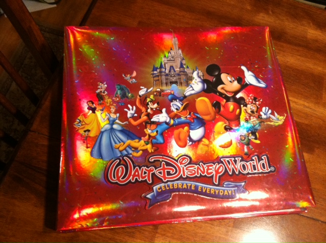 Disney World Scrapbook