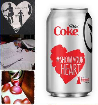 Diet Coke The Heart Truth