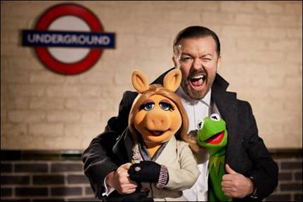 The Muppets Again Ricky Gervais