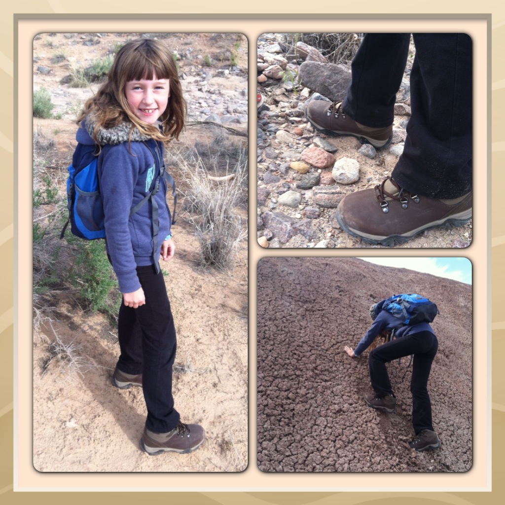 Hi-Tec Oakhurst Trail Hiking Boots collage - Colorado Mountain Mom