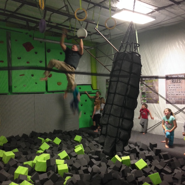 Get Air Trampoline Park Big Monkey Obstacle Course Colorado Mountain Mom