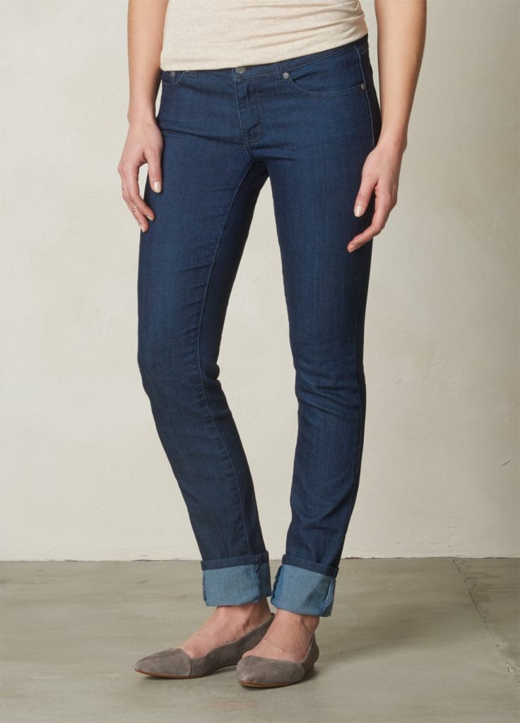 prAna Kara Jean is a comfortable and sustainable eco-friendly pant style with a rolled cuff hem, that works really well for tall girls!