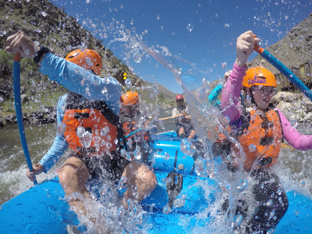 Go Pro Footage of Echo Canyon River Expeditions rafting