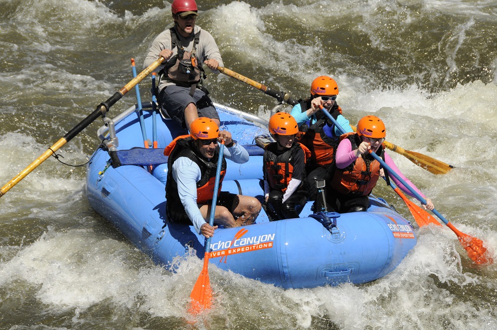 White Water Rafting with Echo Canyon River Expeditions