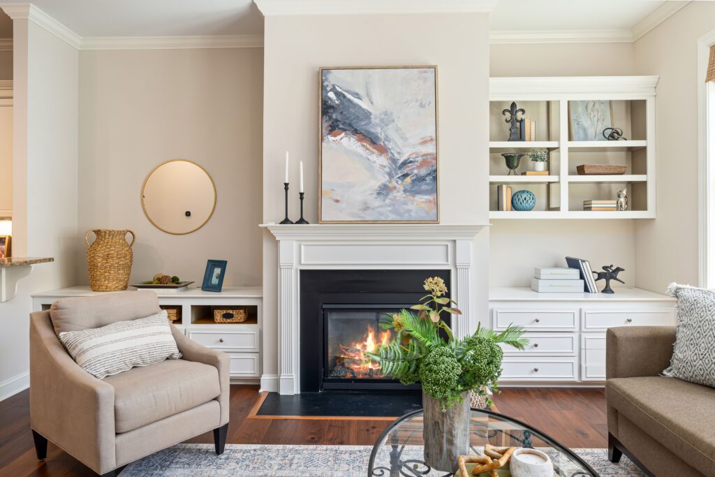 cozy decor in home